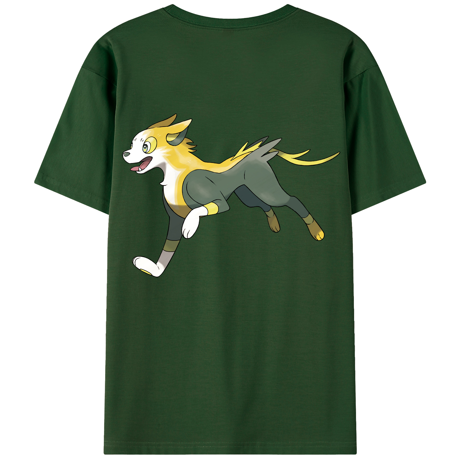 （画像用） ポケットモンスター Pokémon 綿100％半袖Tシャツ（背面プリント）